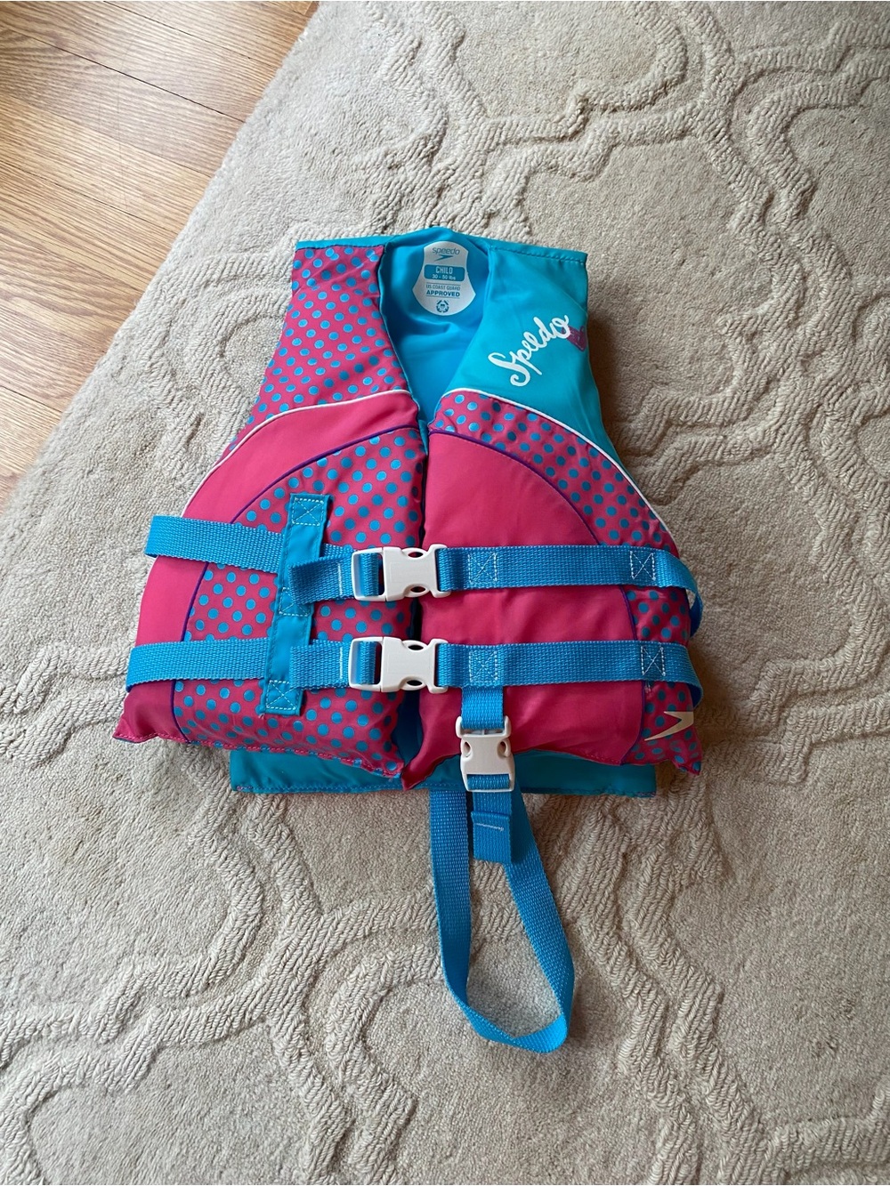 Kids Speedo Life Jacket (30-50 lbs)